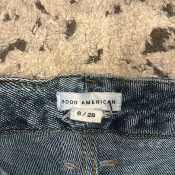 Good American skinny jeans distressed size 28 - Picture 2 of 3